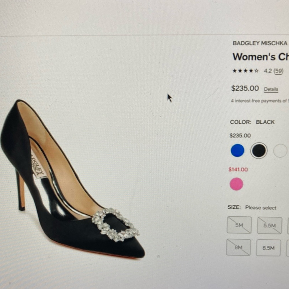 Women’s Cher Evening Pumps Badgley Mischika